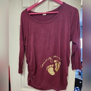 Maternity top size XL